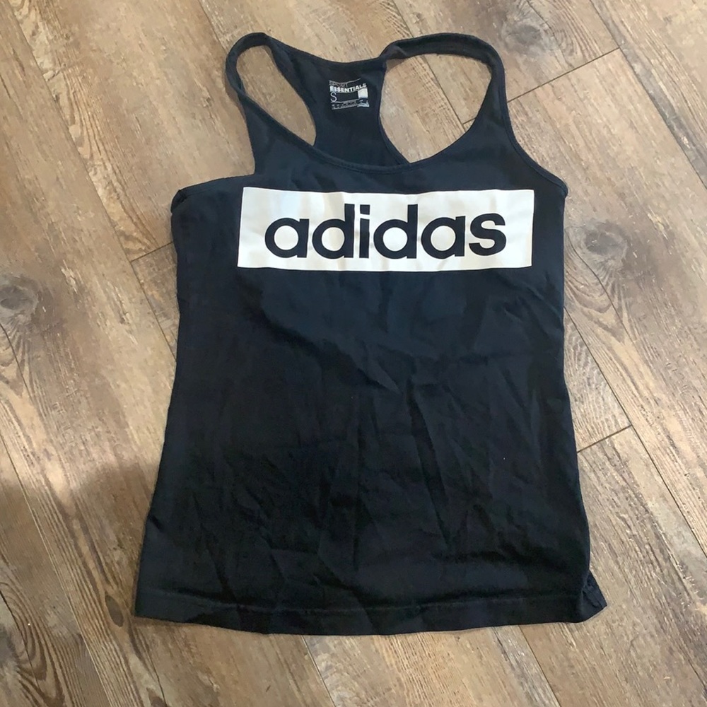 Black Adidas tank top